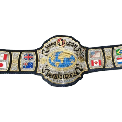 Hook N Shoot MMA World Championship Belt - WWF Belt