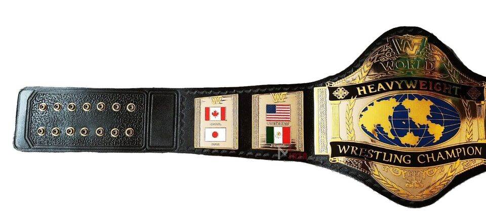 Hulk Hogan 86 Championship Title Belt - WWF Belt