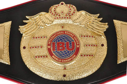 IBU International Boxing Union Championship Belt - WWF Belt
