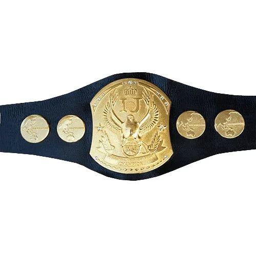 IJ WAR International Junior Heavyweight Championship Belt - WWF Belt