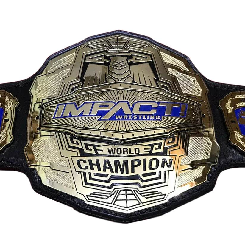 Impact World Championship Heavyweight Wrestling Title Belt - WWF Belt