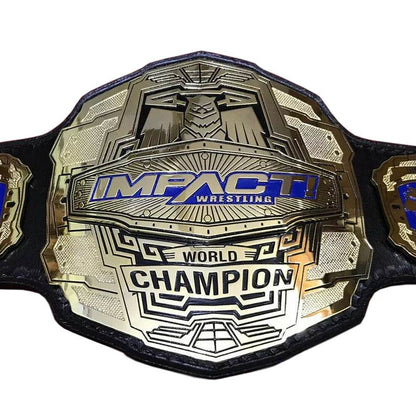 Impact World Championship Heavyweight Wrestling Title Belt - WWF Belt