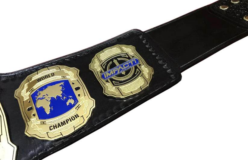 Impact World Championship Heavyweight Wrestling Title Belt - WWF Belt