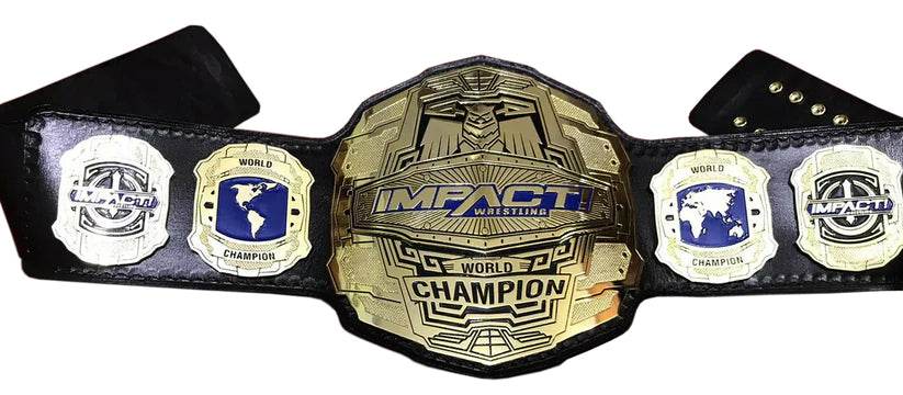 Impact World Championship Heavyweight Wrestling Title Belt - WWF Belt