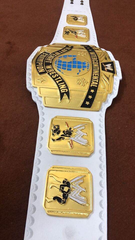Intercontinental Heavyweight Championship Wrestling Replica Belt - WWF Belt