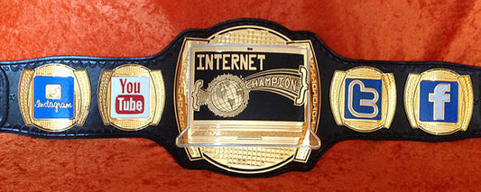 Zack Ryder Matt Cardona Internet Championship Title Belt Replica Adult Size