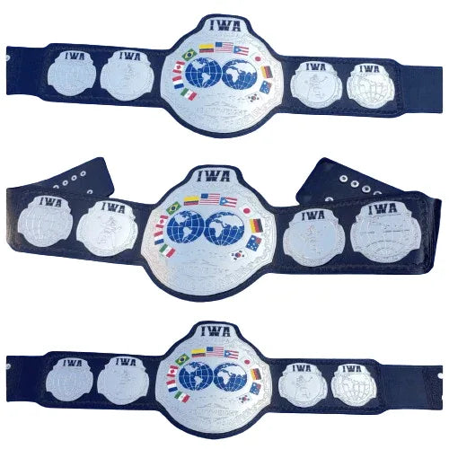 IWA Florida Heavyweight Wrestling Championship Title Belt - WWF Belt