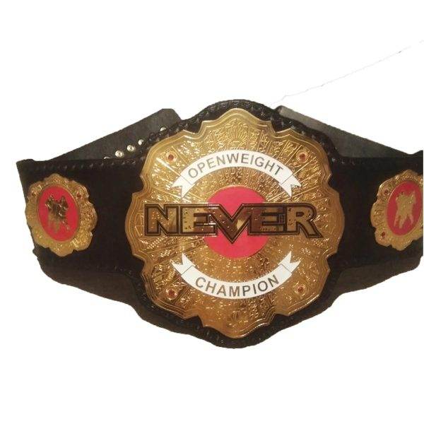 Iwgp Open Weight Never Six Men Tag Team Championship Belt - WWF Belt