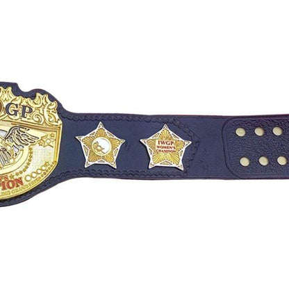 IWGP Women Intercontinental Wrestling Grand Prix Champion Belt - WWF Belt