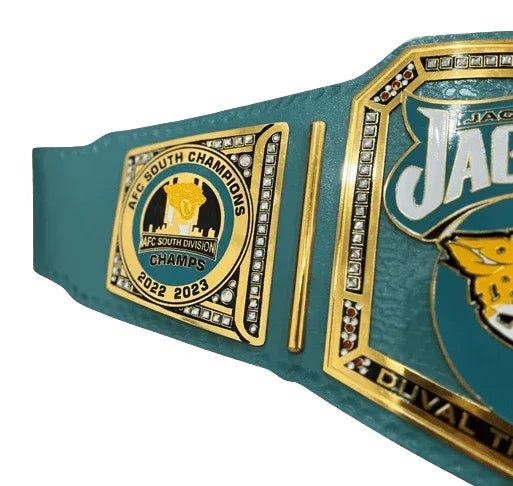 Jacksonville Jaguars WWE NFL Championship Belt - WWF Belt