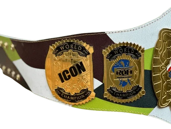 Jay Briscoe ROH world Heavyweight Championship Wrestling Title Belt - WWF Belt