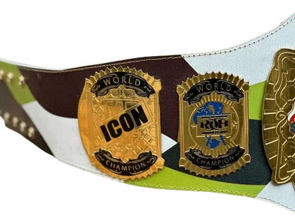Jay Briscoe ROH world Heavyweight Championship Wrestling Title Belt - WWF Belt