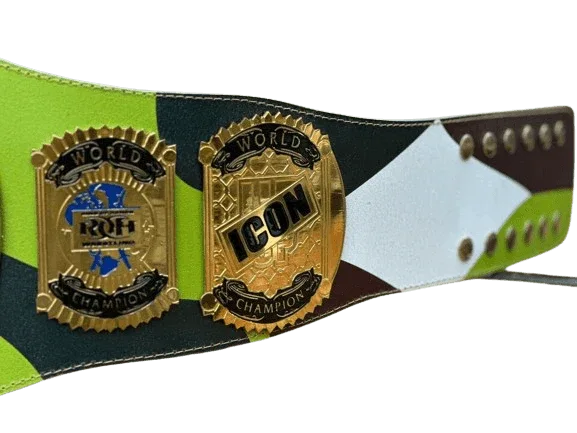 Jay Briscoe ROH world Heavyweight Championship Wrestling Title Belt - WWF Belt