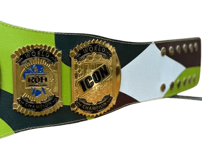 Jay Briscoe ROH world Heavyweight Championship Wrestling Title Belt - WWF Belt