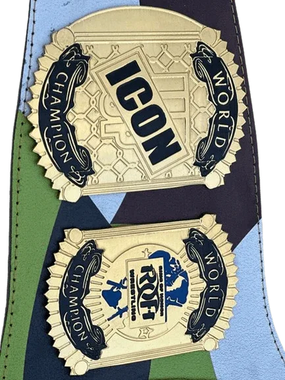 Jay Briscoe ROH world Heavyweight Championship Wrestling Title Belt - WWF Belt
