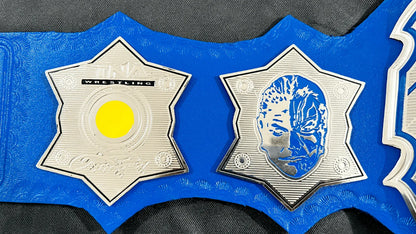 Jeff Hardy TNA Heavyweight Wrestling Championship Title Belt - WWF Belt
