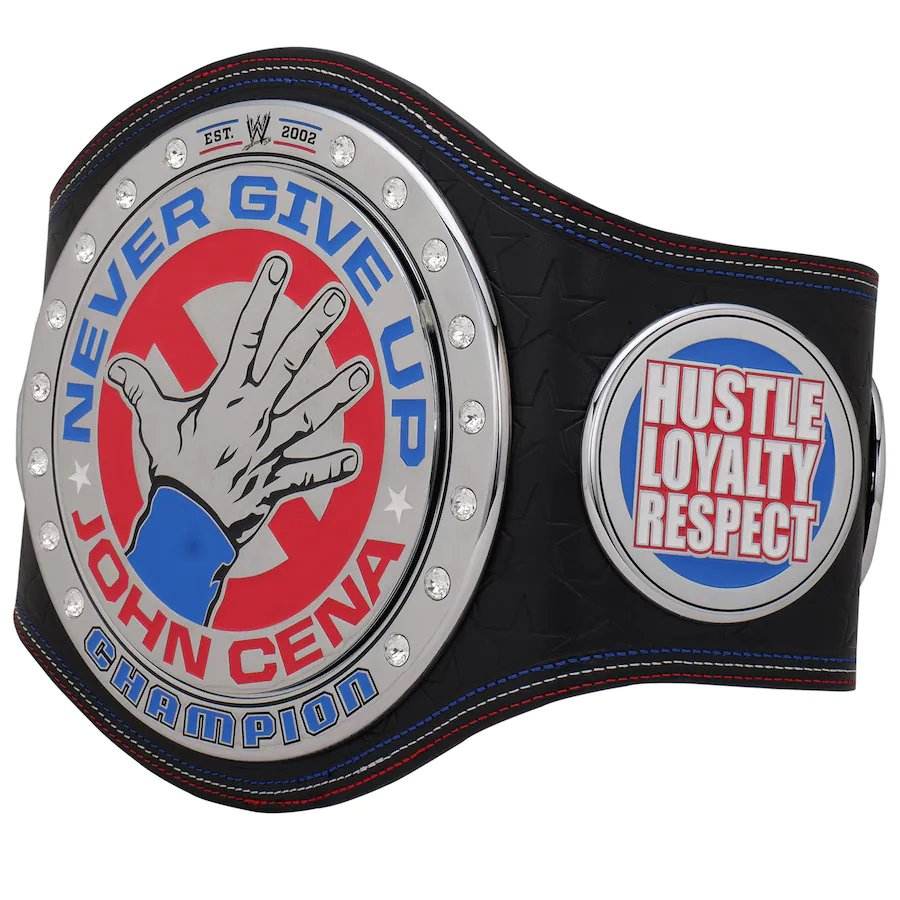 John Cena Legacy Championship Collector's Title Belt - WWF Belt