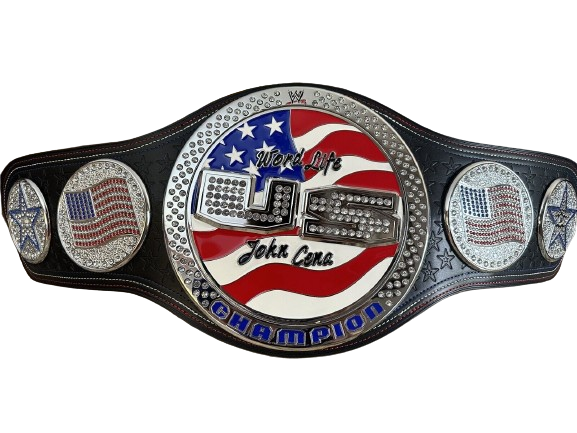 WWE John Cena US Spinner Championship Title Belt