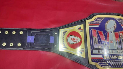 Kansas City Chiefs Edition Super Bowl LVIII Champions Legacy Title Belt - WWF Belt