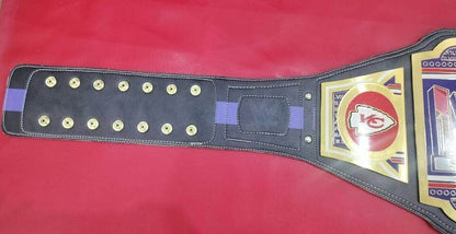 Kansas City Chiefs Edition Super Bowl LVIII Champions Legacy Title Belt - WWF Belt