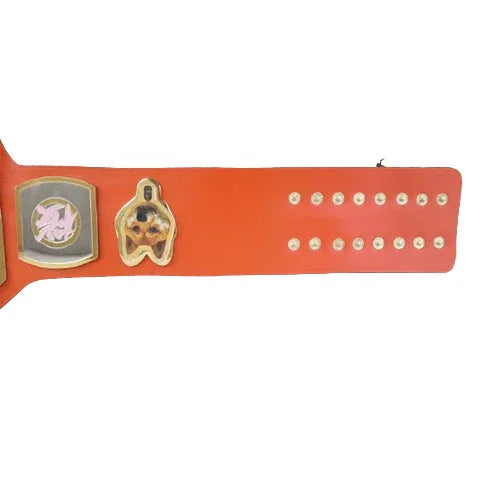 Kazushi Sakuraba Sugi IQ Wrestling Hunter Champion belt - WWF Belt