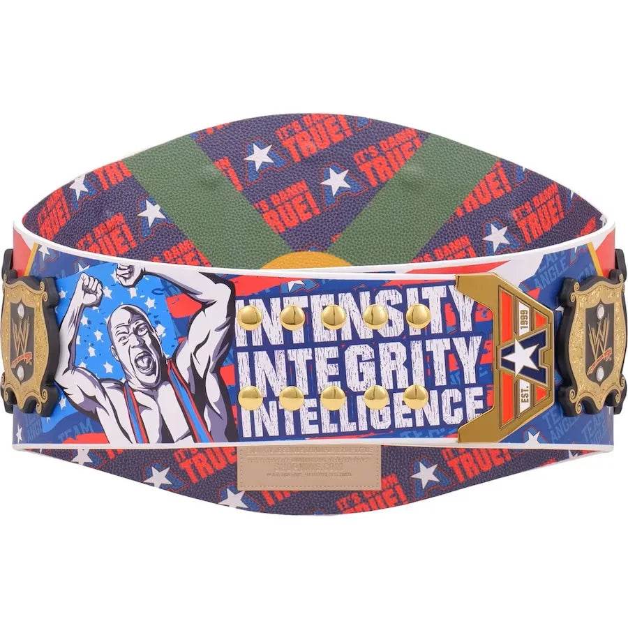 Kurt Angle Signature Series Belt – WWE Champion Replica Title - WWF Belt