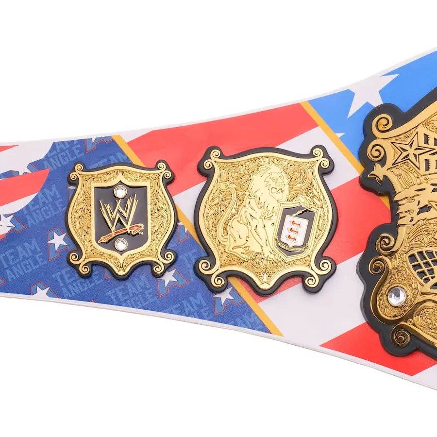 Kurt Angle Signature Series Belt – WWE Champion Replica Title - WWF Belt