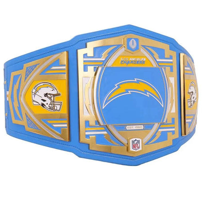 Los Angeles Chargers WWE Legacy Title Belt - WWF Belt