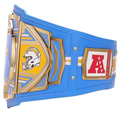 Los Angeles Chargers WWE Legacy Title Belt - WWF Belt