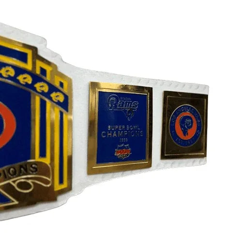 LOS ANGELES LA SUPERBOWL RAMS NFL Championship Belt - WWF Belt