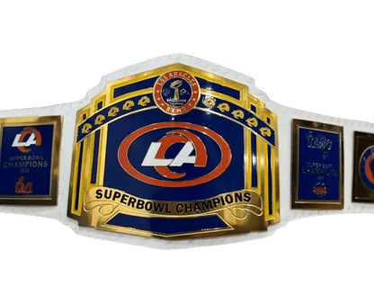 LOS ANGELES LA SUPERBOWL RAMS NFL Championship Belt - WWF Belt