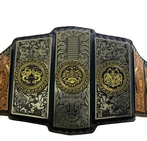 LUCHA Underground Gift of the God Championship Title Belt - WWF Belt