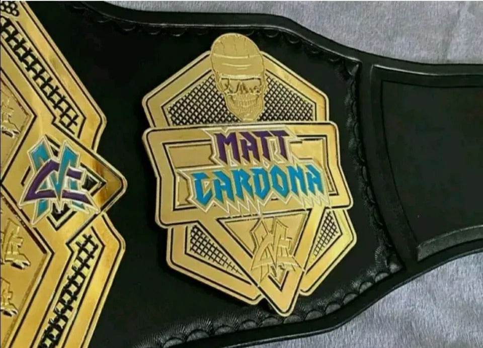 Matt Cardona Zack Ryder Internet Champion Replica Title Belt - WWF Belt