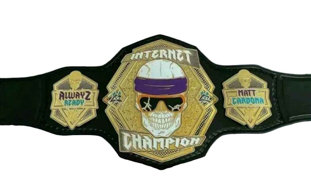 Matt Cardona Zack Ryder Internet Champion Replica Title Belt