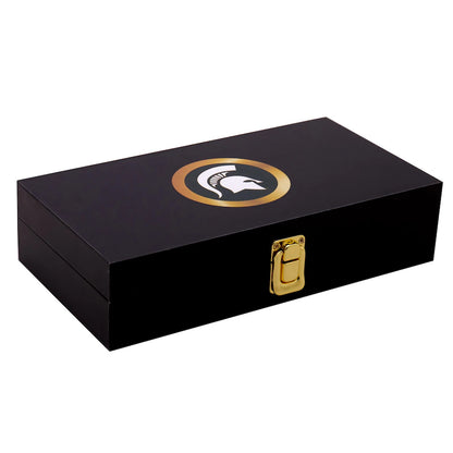 Michigan State Spartans Championship Replica Side Plate Box Set