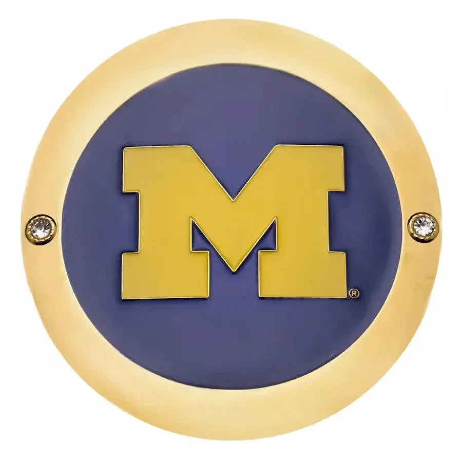 Michigan Wolverines Championship Replica Side Plate Box Set - WWF Belt