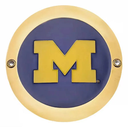 Michigan Wolverines Championship Replica Side Plate Box Set - WWF Belt