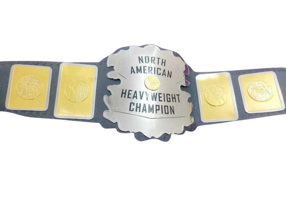 Mid South North American Heavyweight Wrestling Championship Replica Title Belt