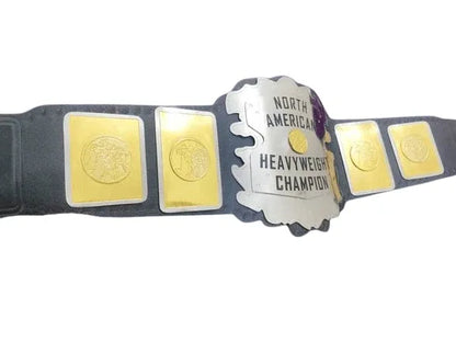 Mid South North American Heavyweight Wrestling Championship Belt - WWF Belt