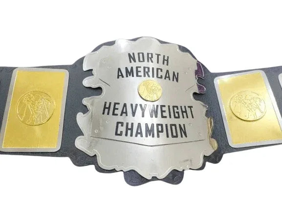 Mid South North American Heavyweight Wrestling Championship Belt - WWF Belt