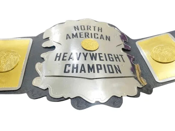 Mid South North American Heavyweight Wrestling Championship Belt - WWF Belt