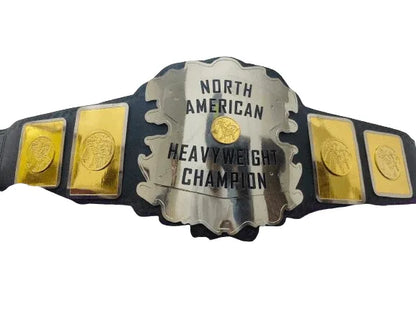 Mid South North American Heavyweight Wrestling Championship Belt - WWF Belt
