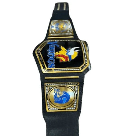 MINNESOTE VIKINGS NFL Championship Wrestling Belt - WWF Belt