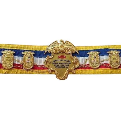 MUHAMMAD ALI Ring Magazine World Championship Belt - WWF Belt