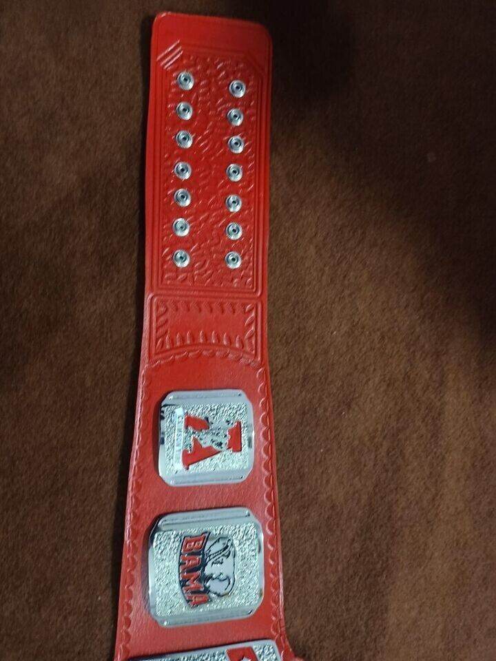 New Alabama Roll Tide Football Championship Belt 2mm Brass - WWF Belt