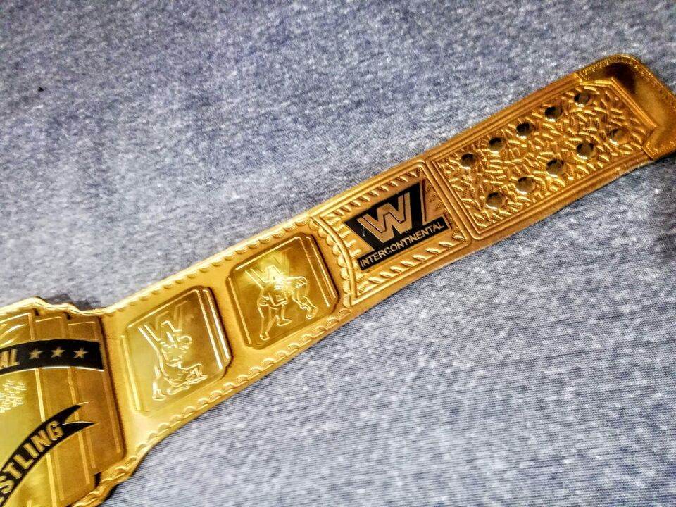 New Intercontinental IC Championship Replica Title Belt - WWF Belt