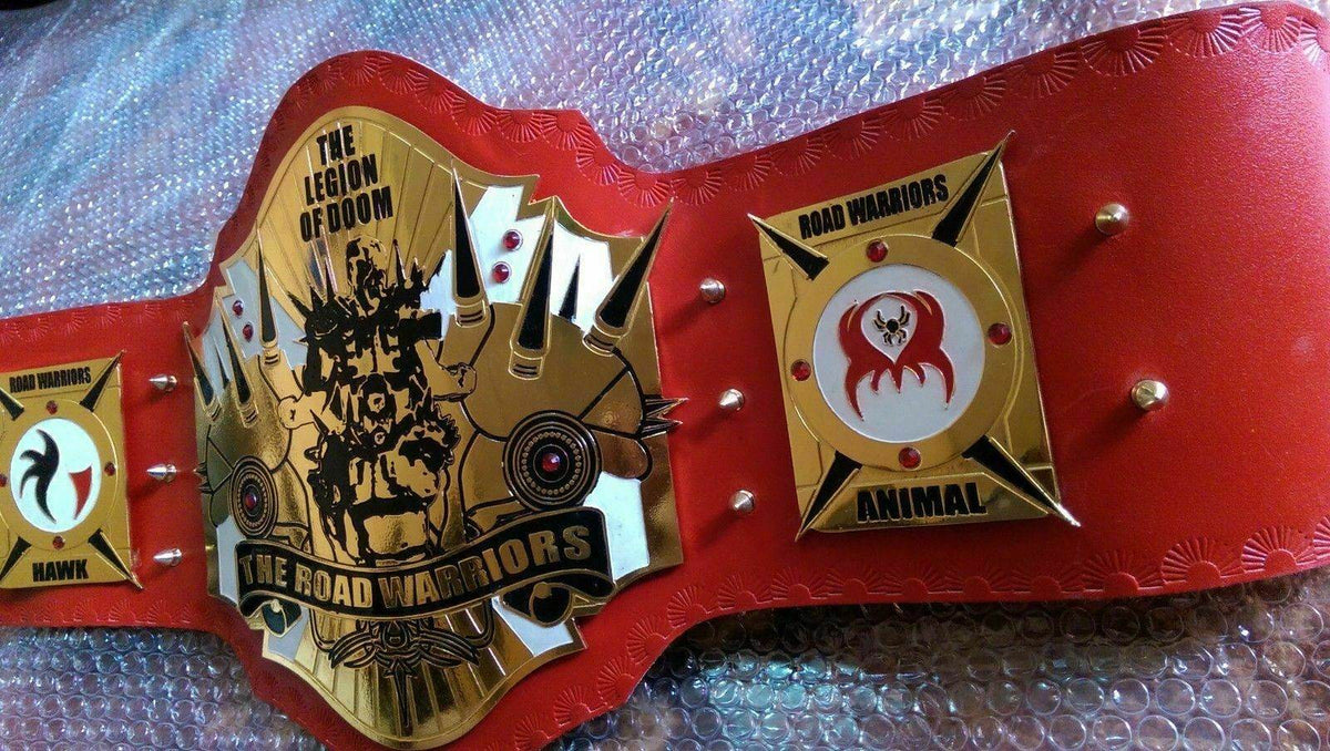 New Legion of Doom Wrestling Championship Replica Title Belt - WWF Belt