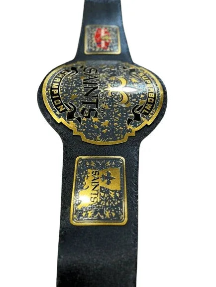 New Orleans Saints NFL Championship Replica Title Belt - WWF Belt