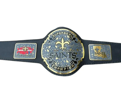 New Orleans Saints Super Bowl NFL Championship Title Belt - WWF Belt