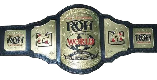 New Ring Of Honor World Wrestling Championship Title Belt - WWF Belt